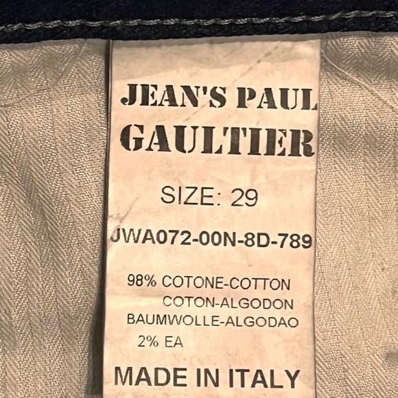 Jean Paul Gaultier flared jeans never worn - Picture 4 of 7